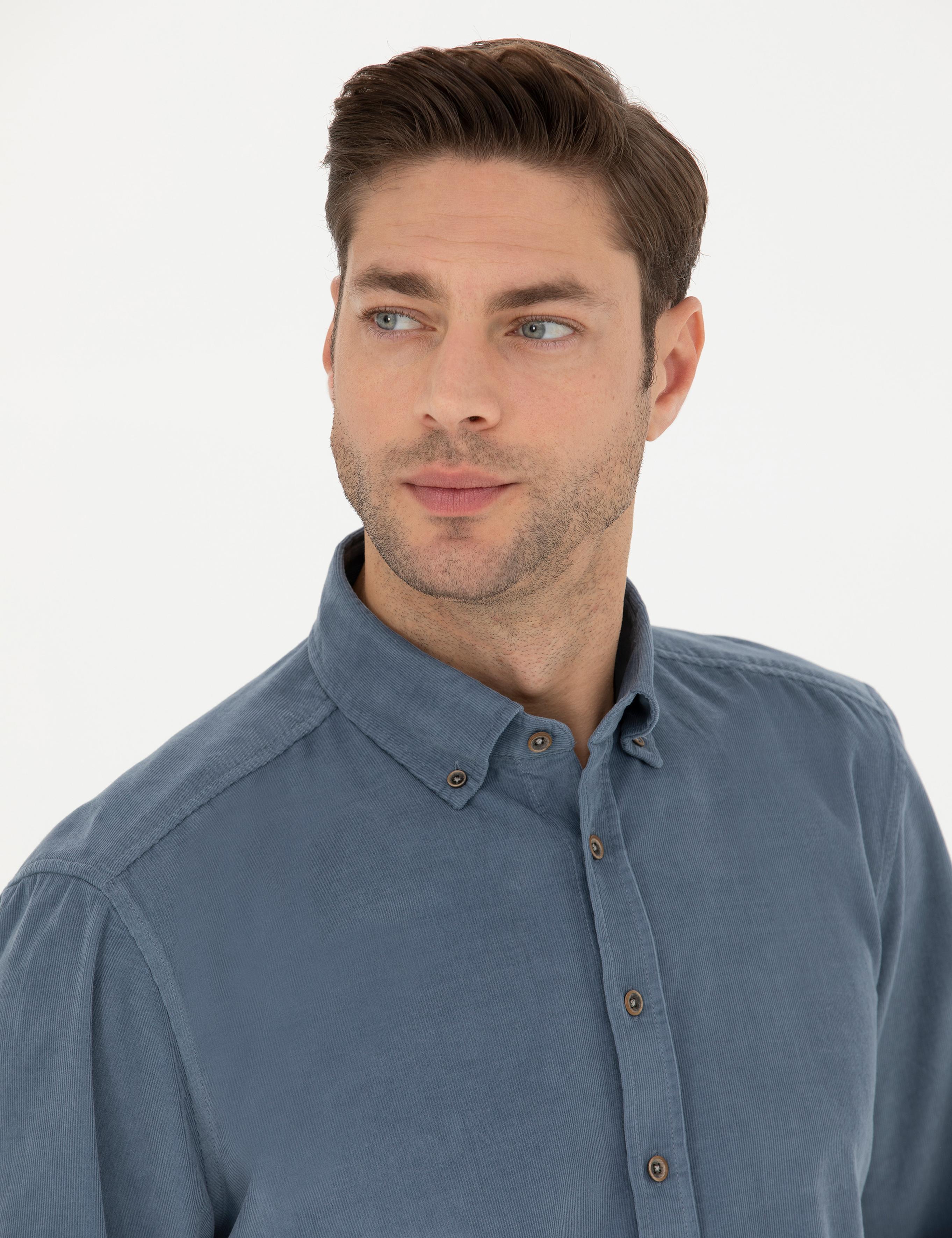 Saks Regular Fit Uzun Kollu Gömlek