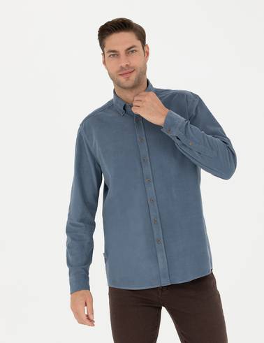 Saks Regular Fit Uzun Kollu Gömlek