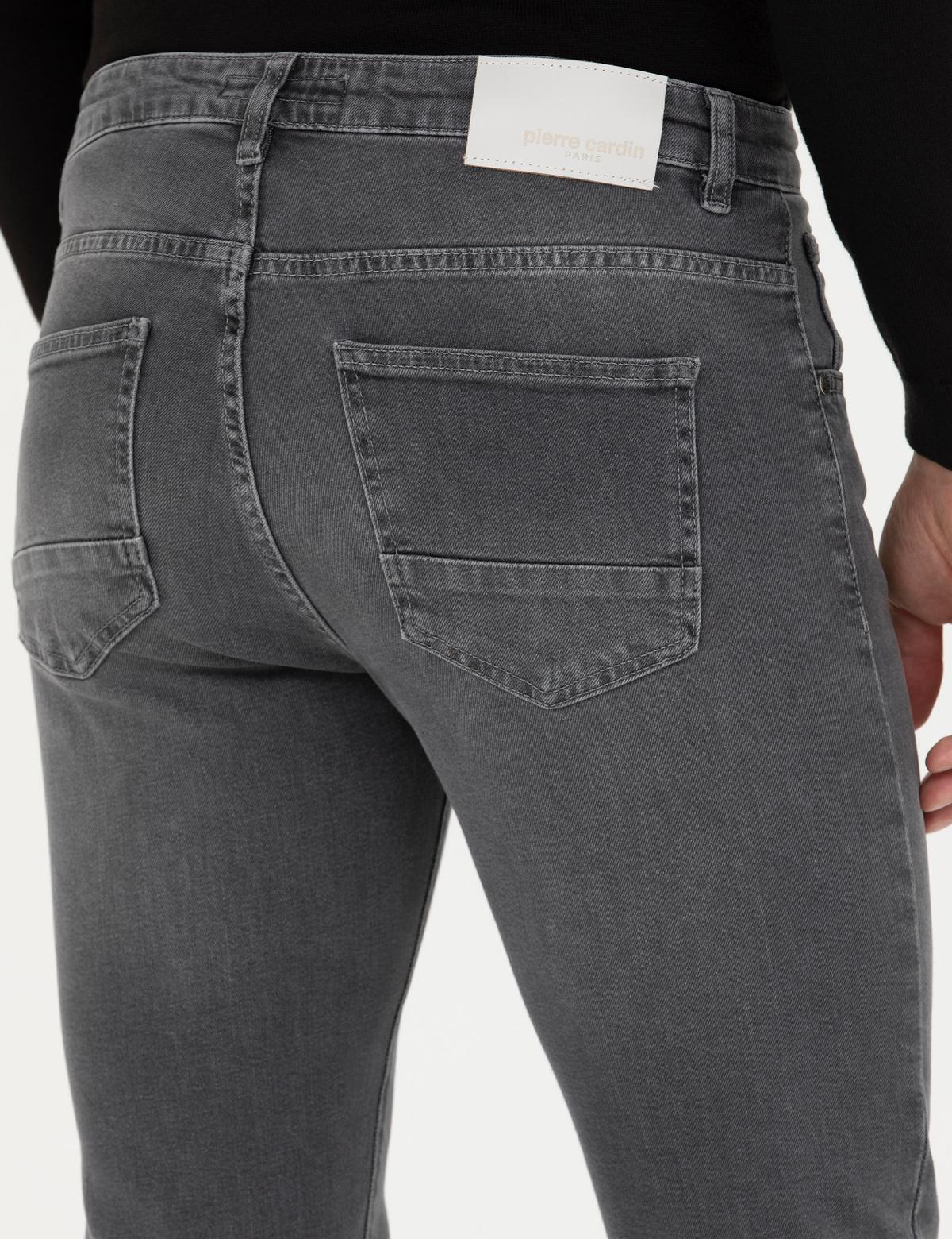 Gri Slim Fit Jean Pantolon - 50278201043