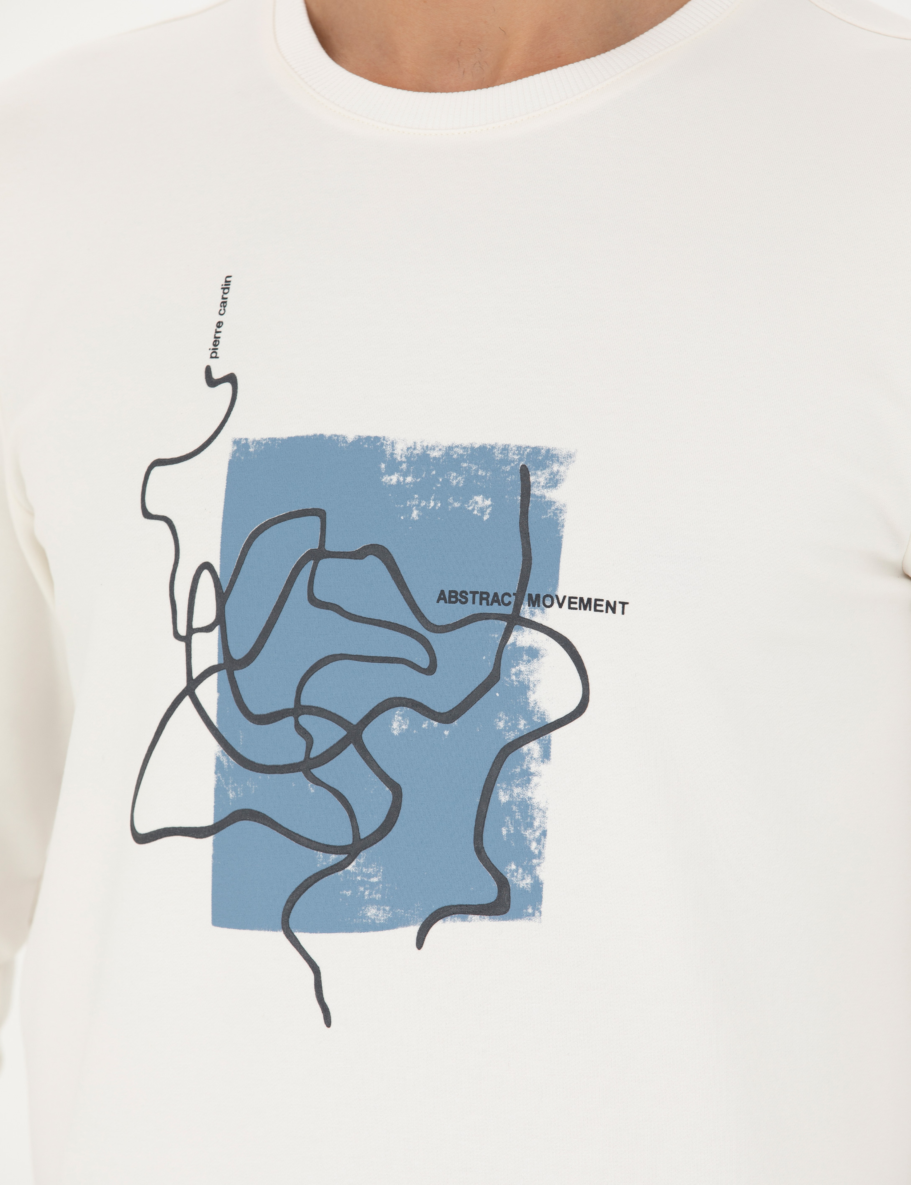 Ekru Regular Fit Sweatshirt