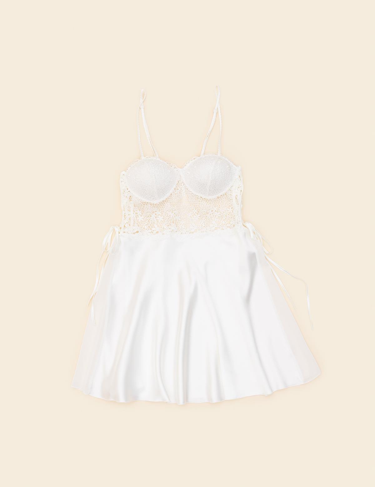 Ekru Saten 6'lı Çeyiz Seti - 50285169008