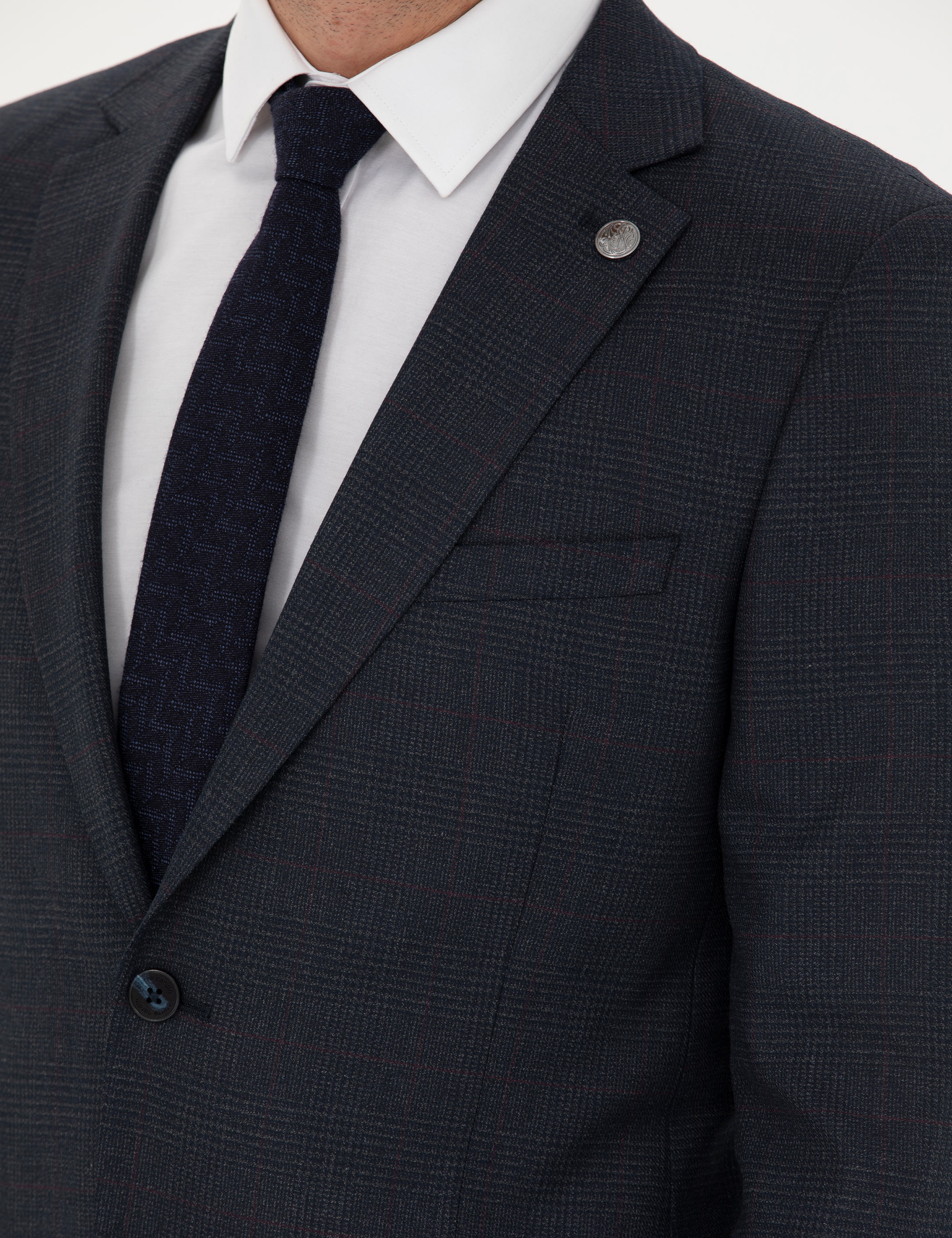 Lacivert Extra Slim Fit Takım Elbise