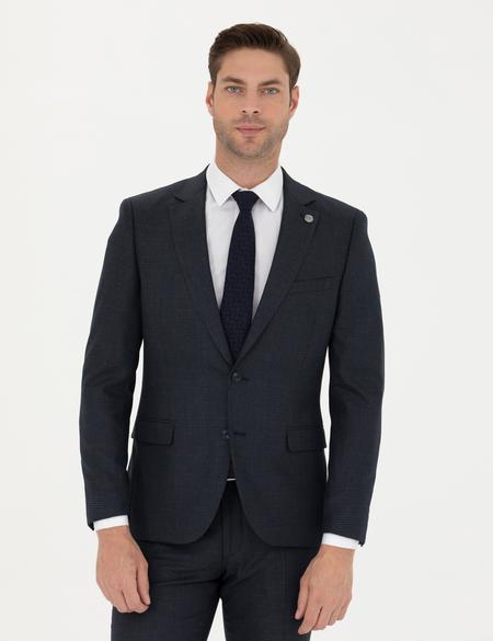 Lacivert Ex. Slim Fit Takım Elbise - 50278576020