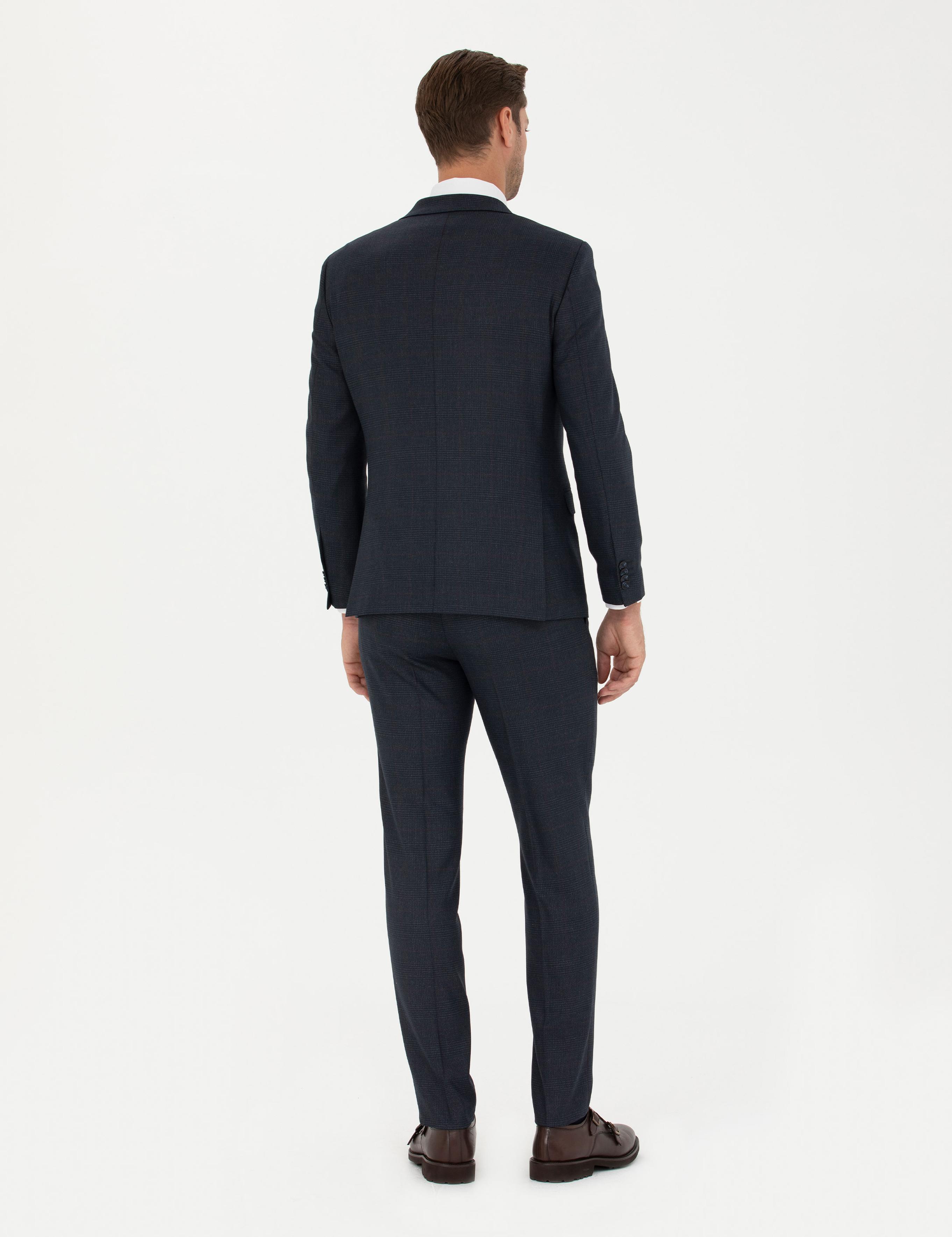 Lacivert Ex. Slim Fit Takım Elbise