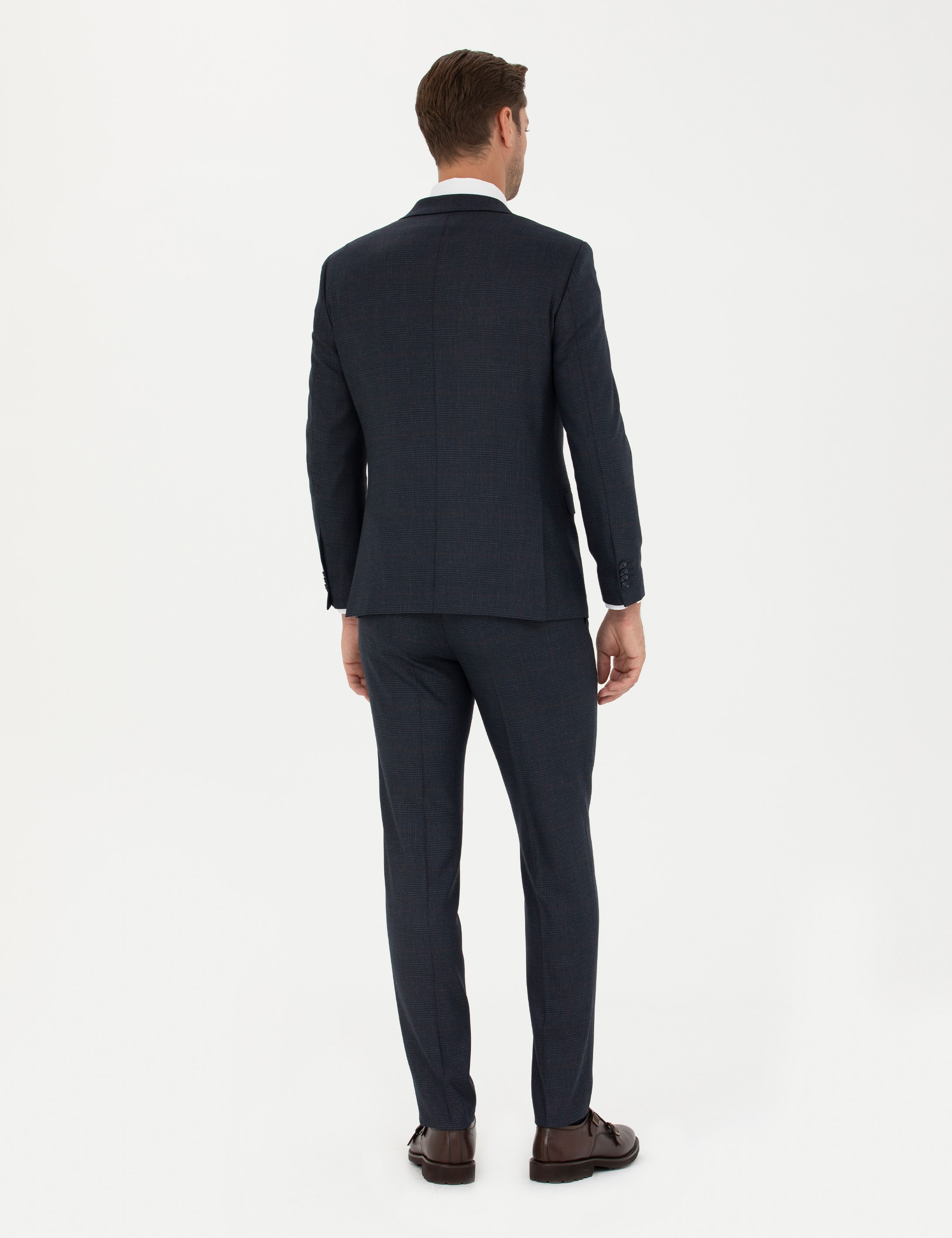 Lacivert Extra Slim Fit Takım Elbise - Image 5
