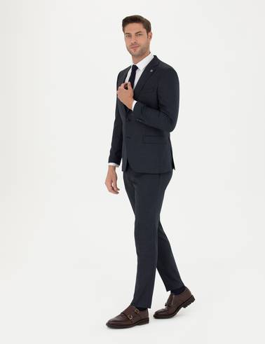 Lacivert Ex. Slim Fit Takım Elbise