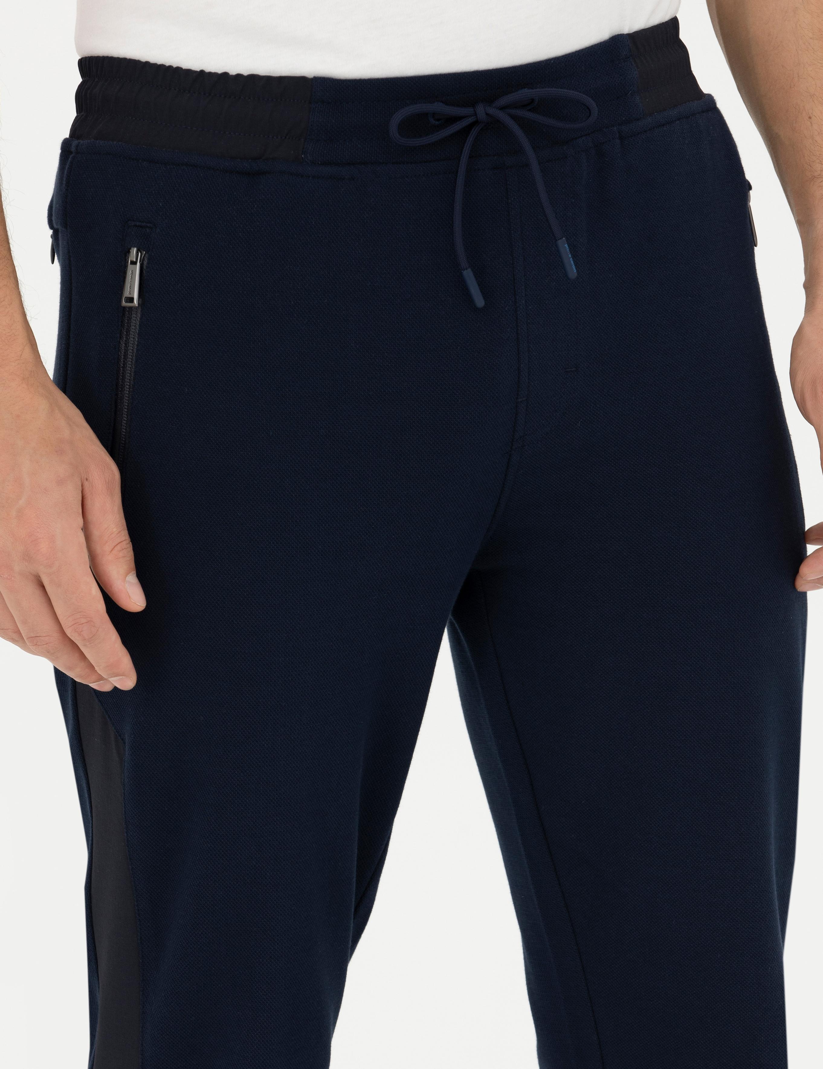 Lacivert Slim Fit Eşofman Altı