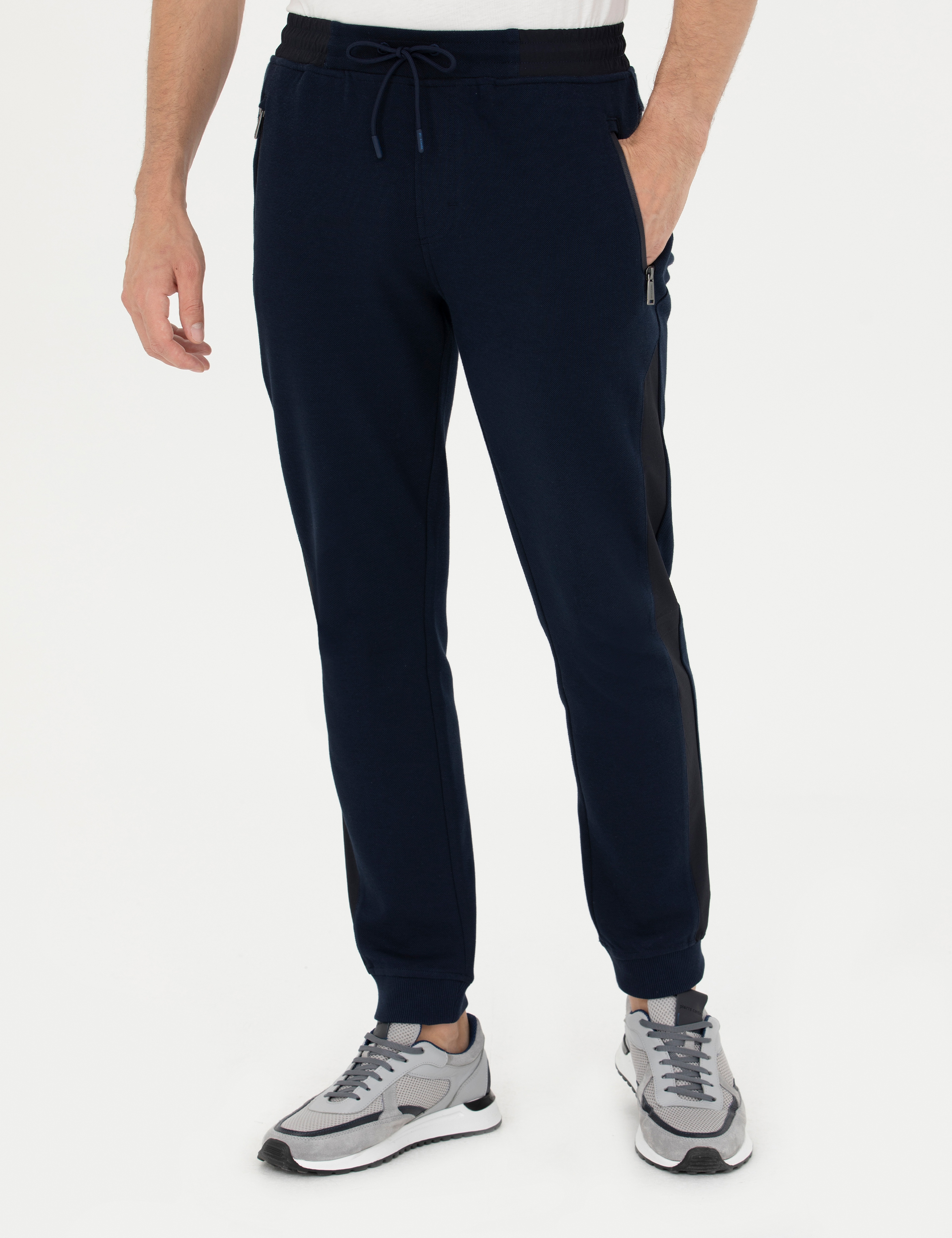 Lacivert Slim Fit Eşofman Altı