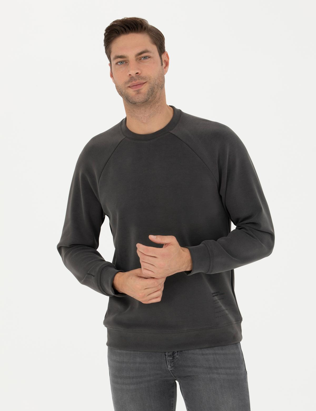 Gri Melanj Regular Fit Sweatshirt