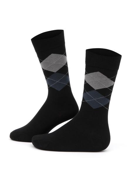 Erkek Siyah Soket Çorap - 50280819001