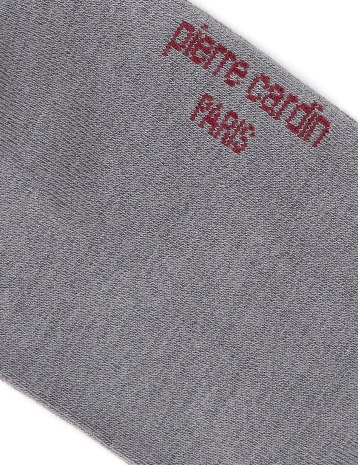 Erkek Bambu Karışımlı Gri Soket Desenli Çorap - 50280819002