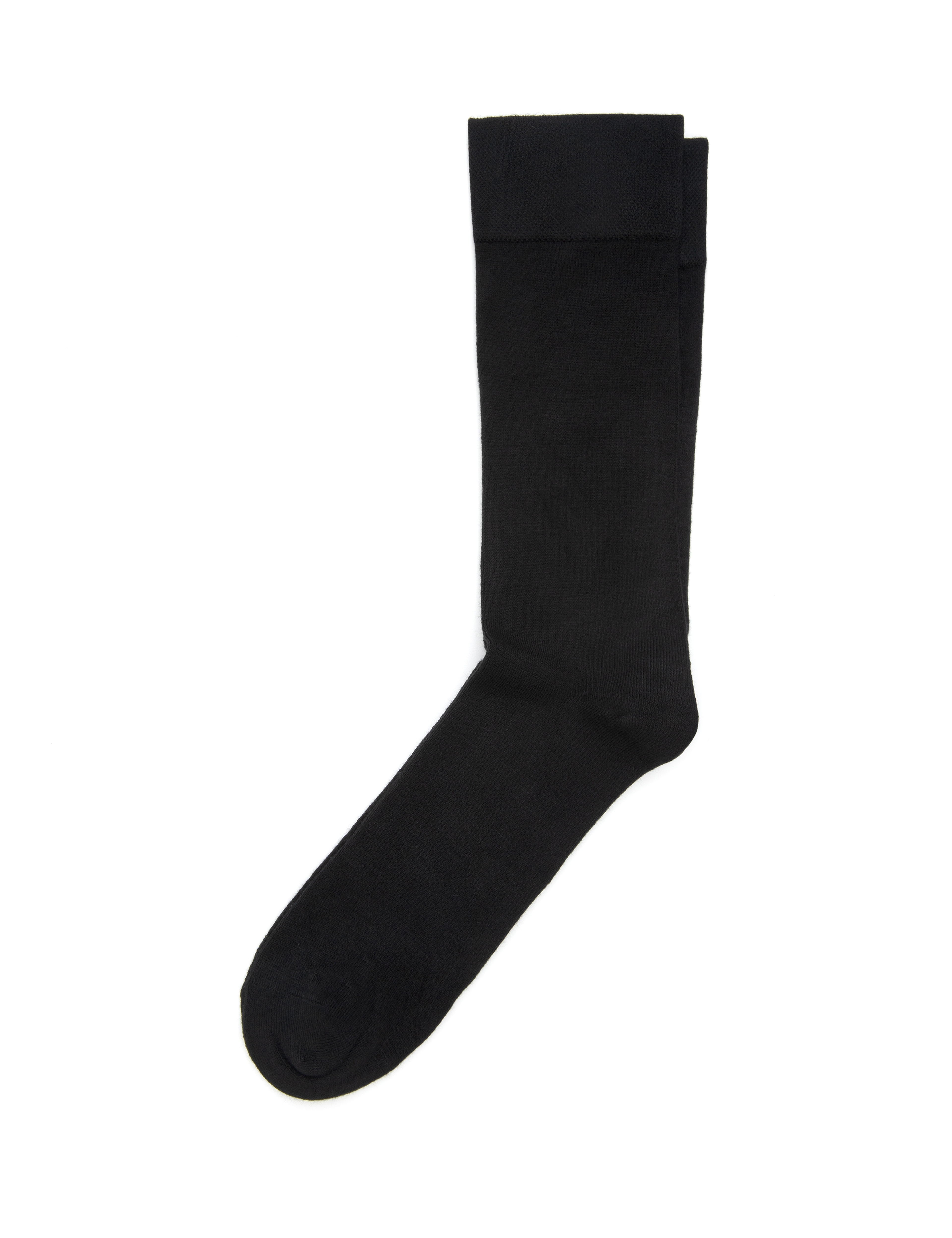 Erkek Bambu Karışımlı Siyah Soket Basic Çorap - Image 2