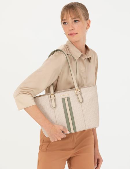 Bej Omuz Çantası - 50290174003