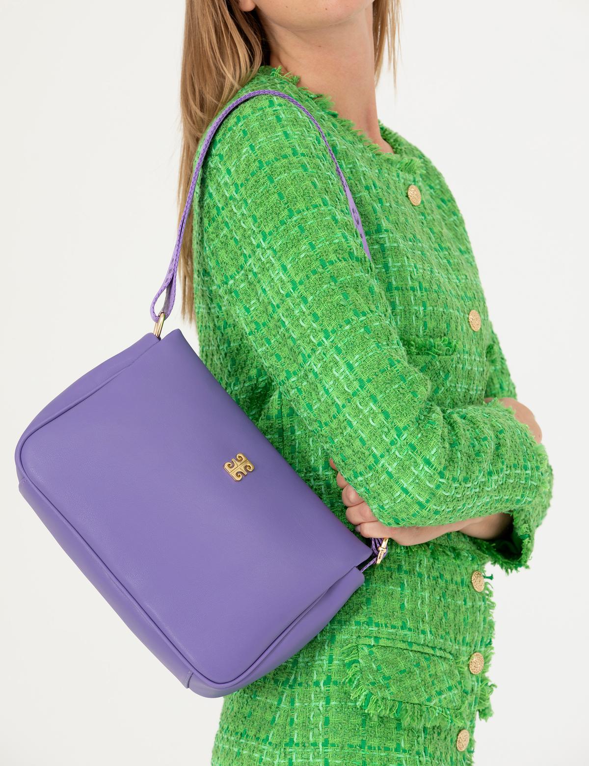 Eflatun Çapraz Çanta - 50297780006