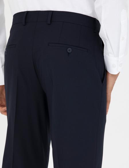 Lacivert Slim Fit Kumaş Pantolon - 50280221045