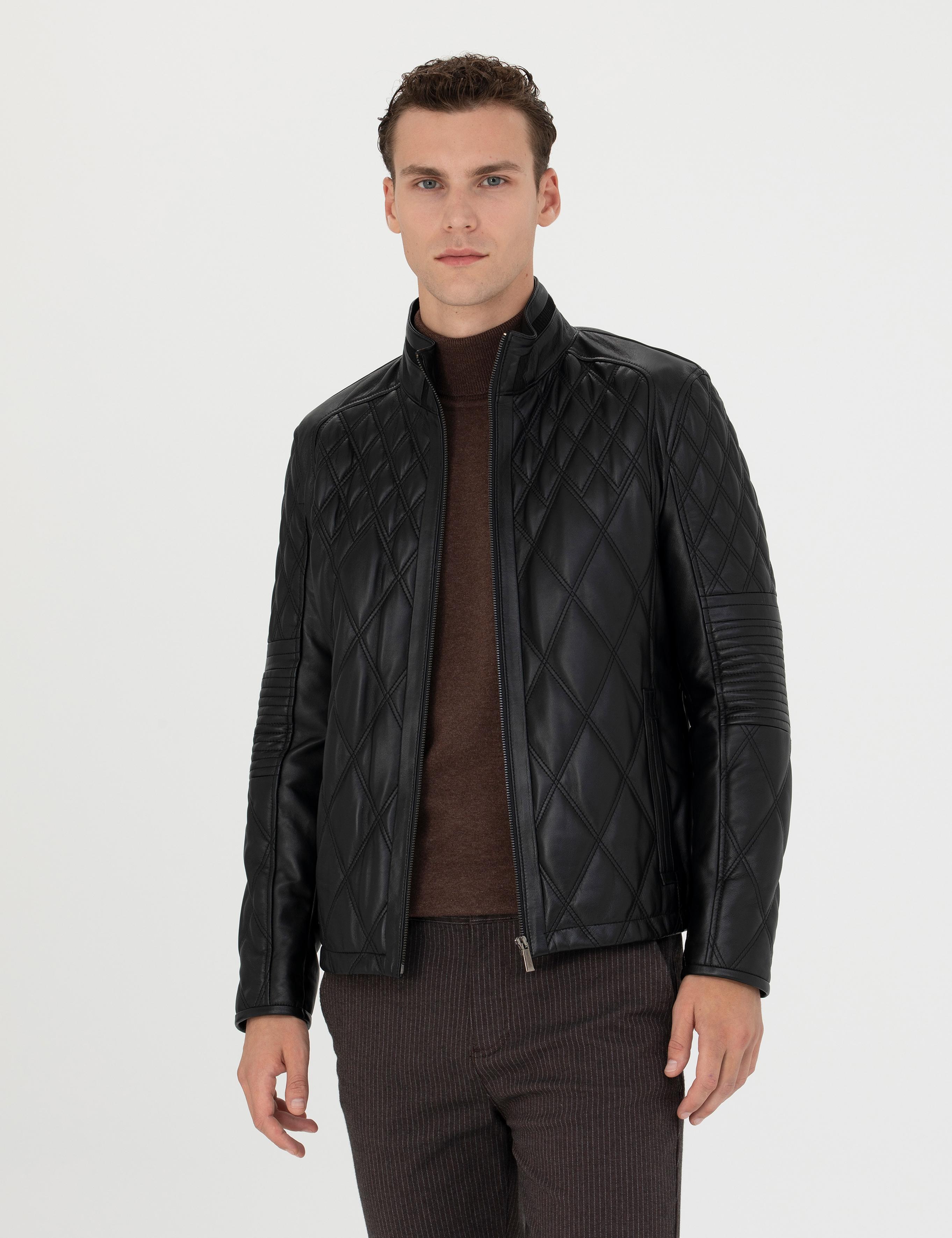 Siyah %100 Deri Ceket