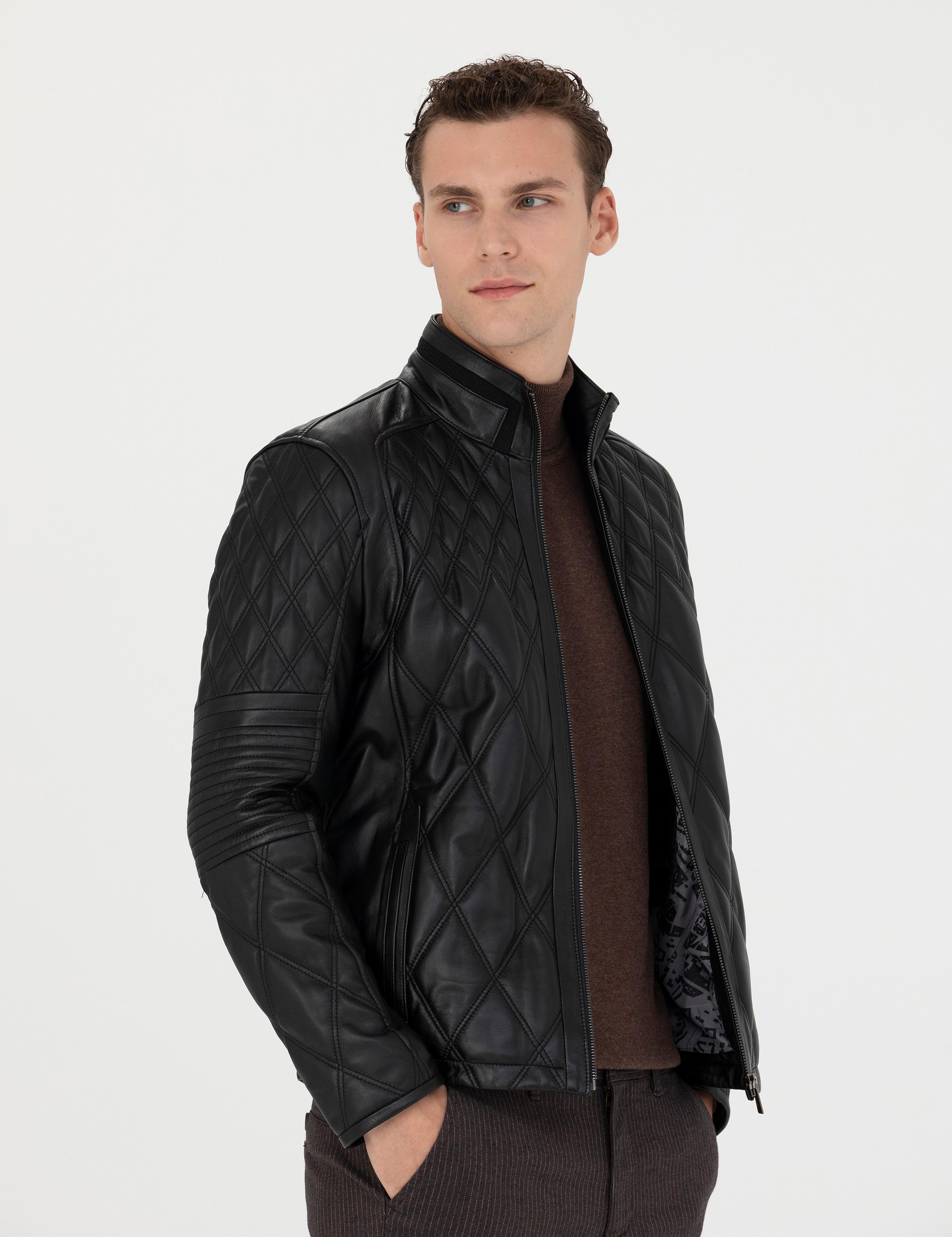 Siyah %100 Deri Ceket