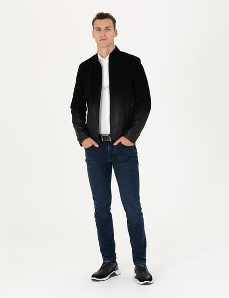 Siyah Deri Ceket - 50285600001