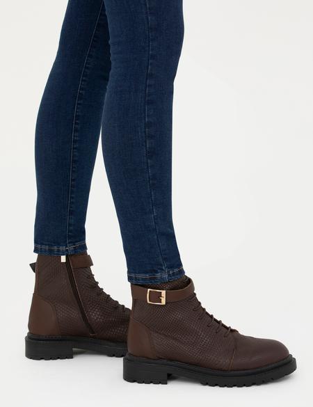 Kahverengi Bağcıklı Bot - 50259608001