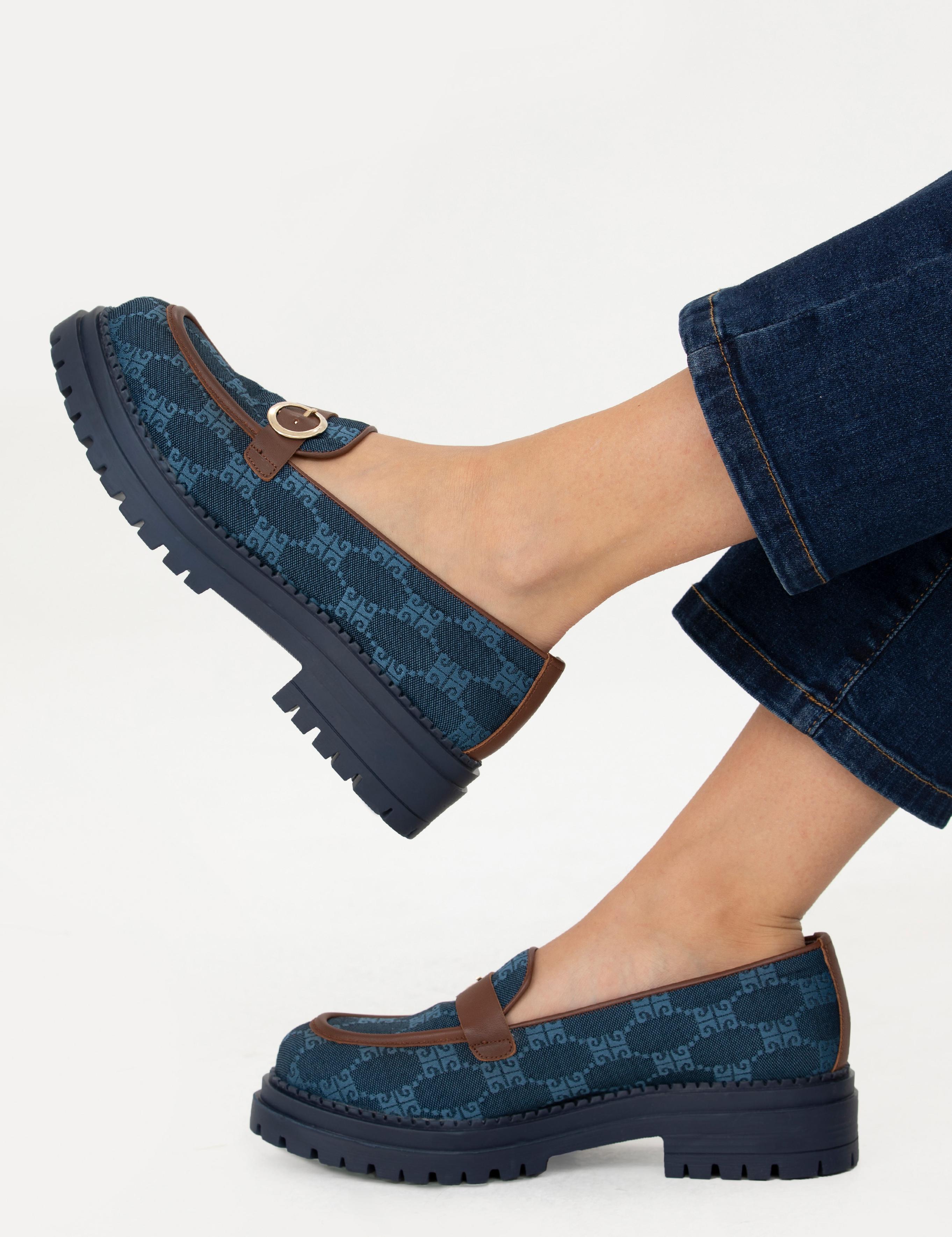 Lacivert Loafer Ayakkabı