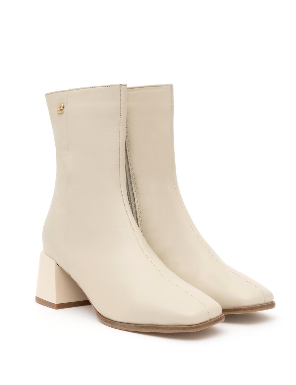 Bej Topuklu Bot - 50277686009