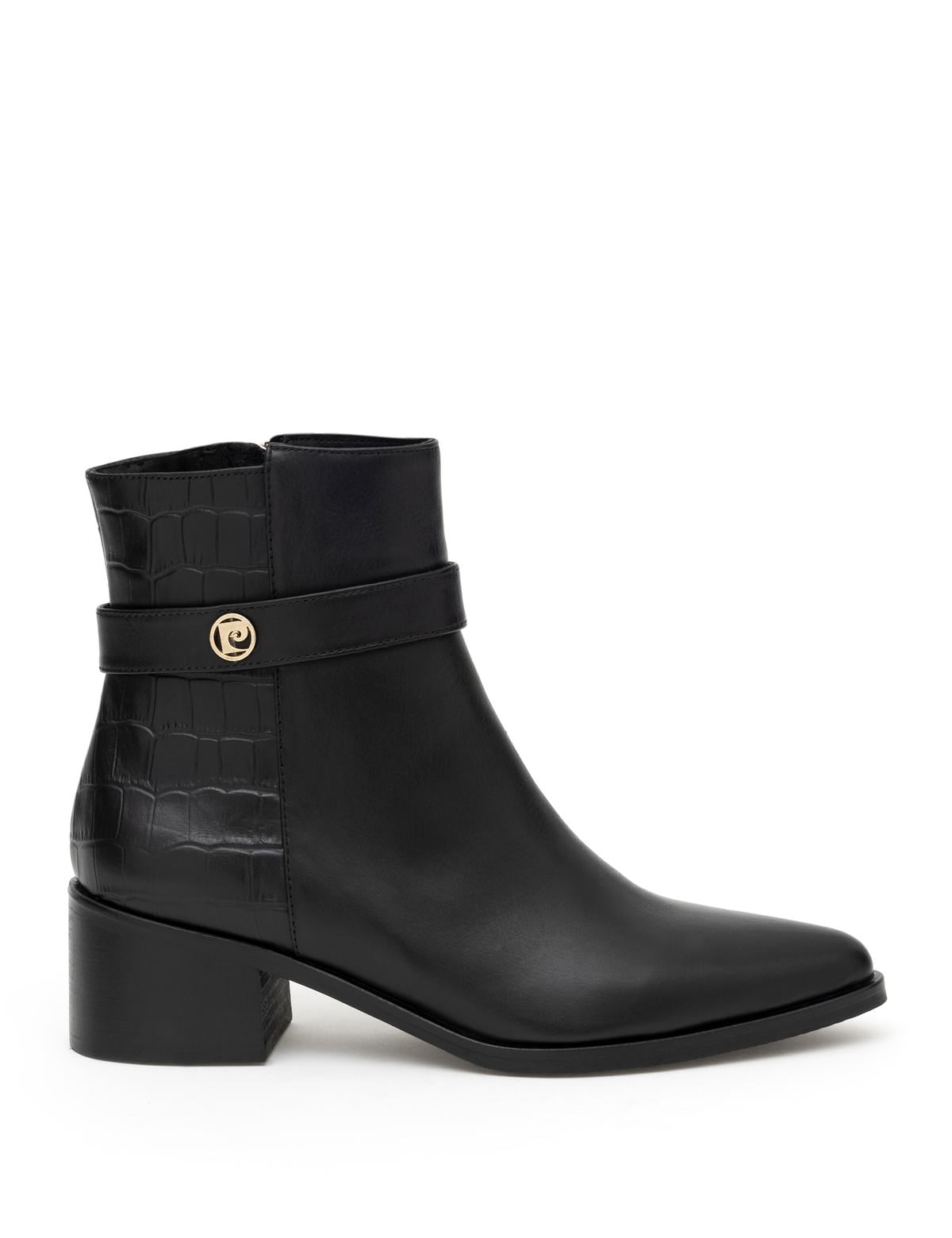 Siyah Topuklu Bot - 50277687001