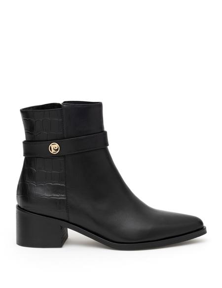 Siyah Topuklu Bot - 50277687001