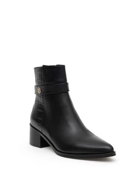 Siyah Topuklu Bot - 50277687001