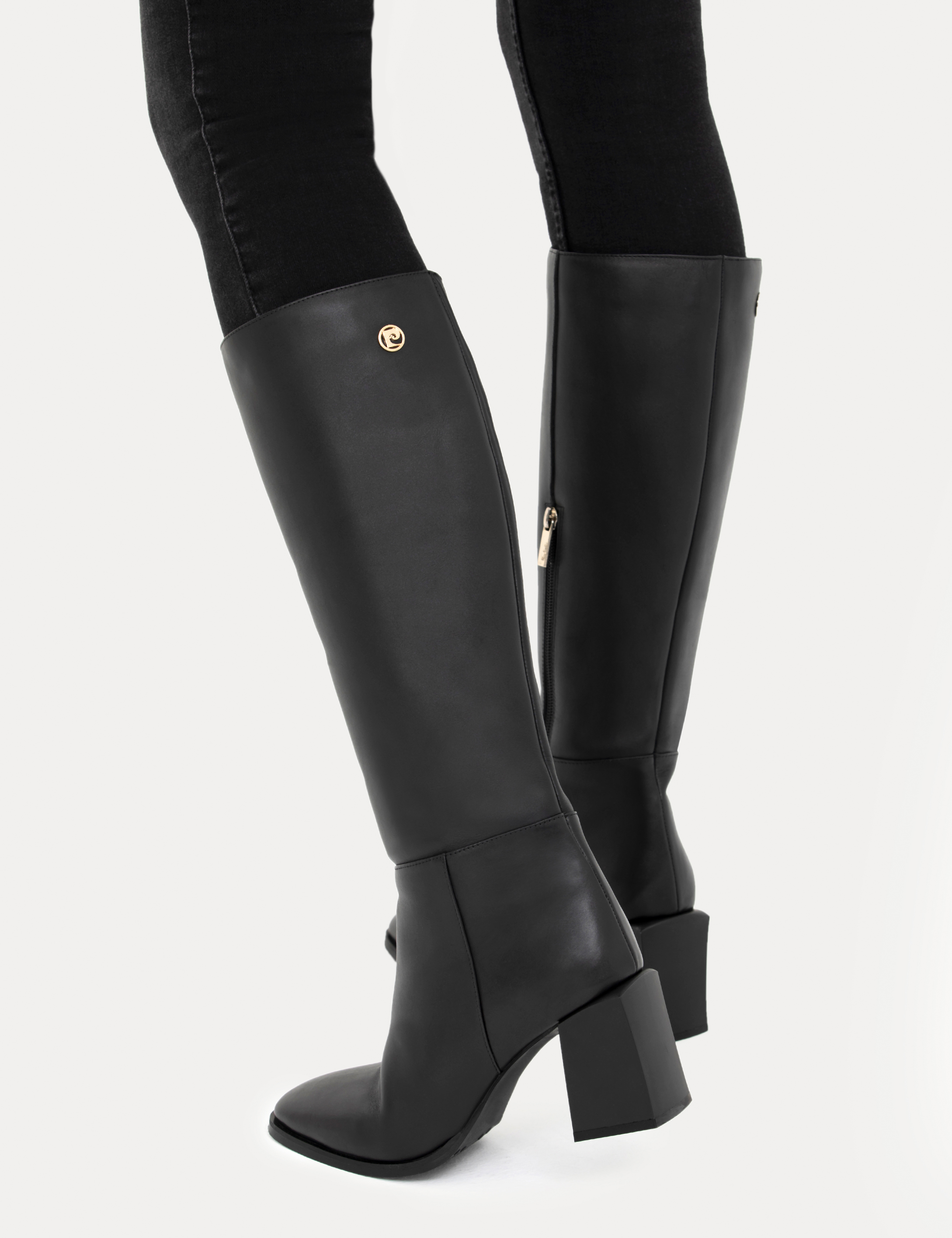 Pierre Cardin Siyah Topuklu Çizme görsel 6