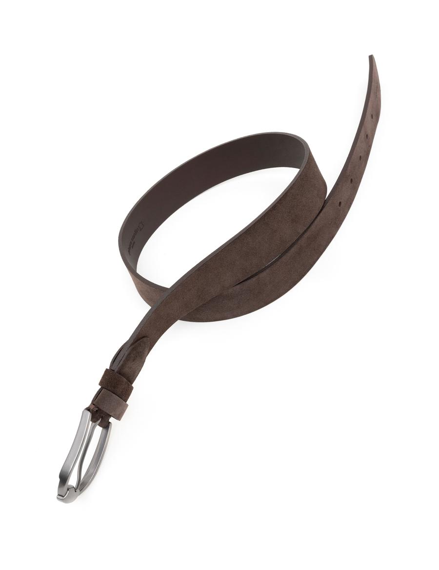 Kahverengi Süet Kemer