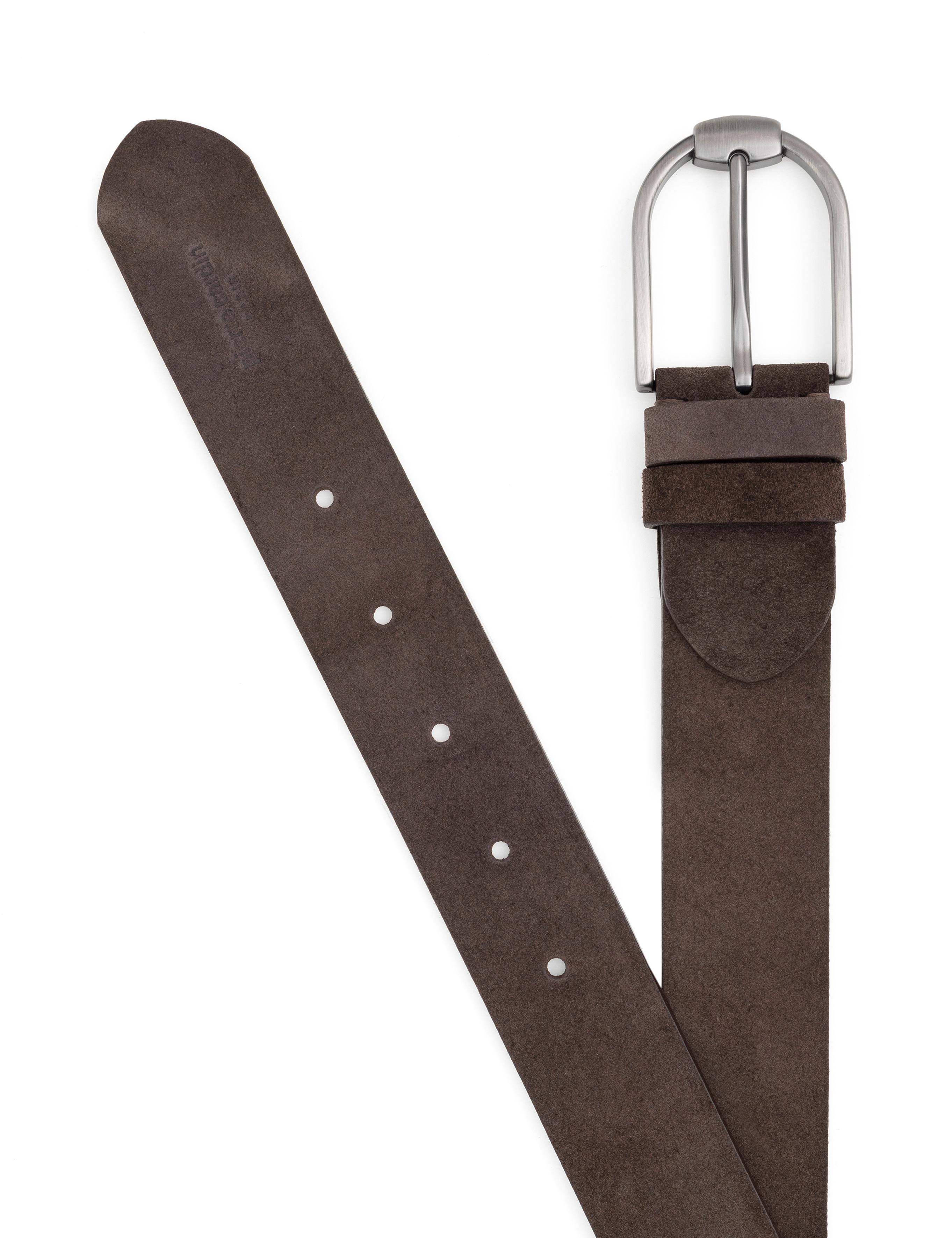 Kahverengi Süet Kemer