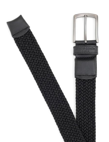 Siyah Örgü Kemer - 50288649001