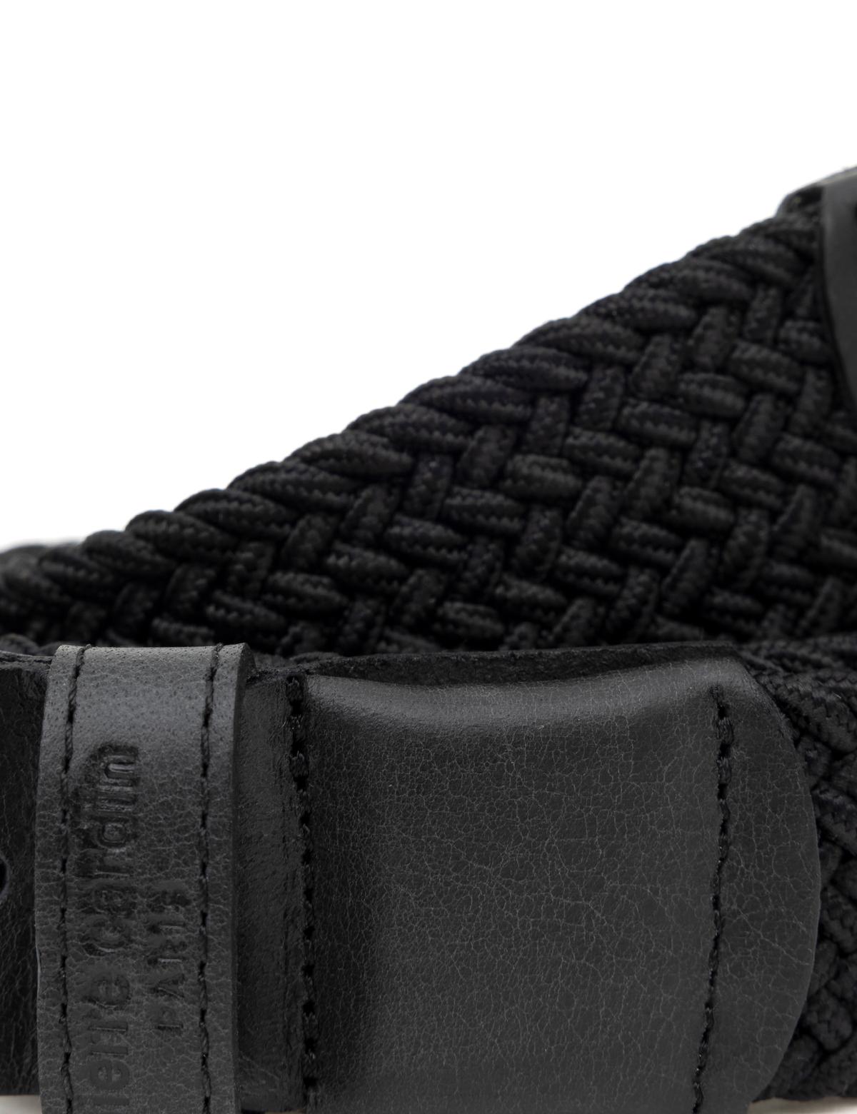 Siyah Örgü Kemer - 50288649001