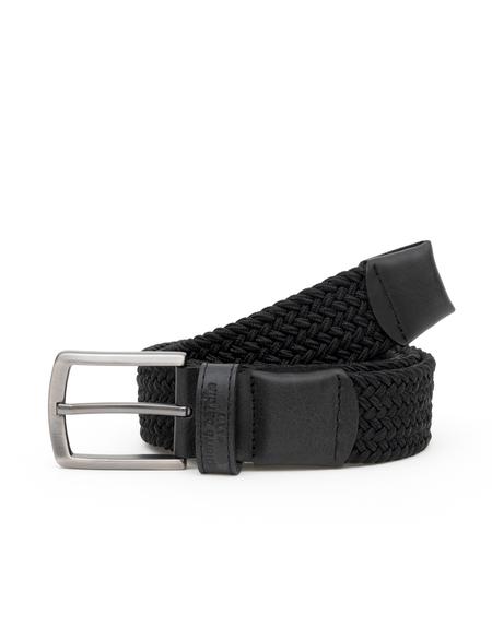 Siyah Örgü Kemer - 50288649001