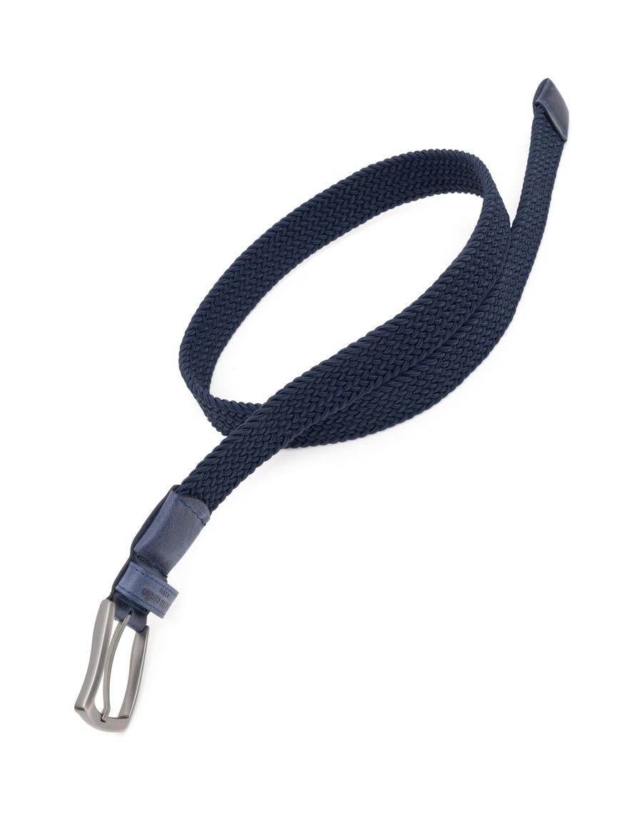 Lacivert Örgü Kemer