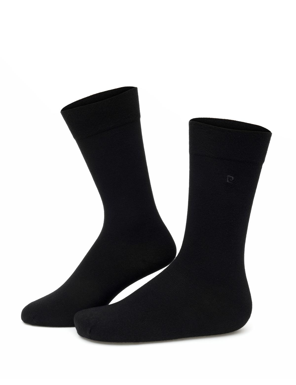Erkek Bambu Karışımlı Siyah Soket Basic Çorap