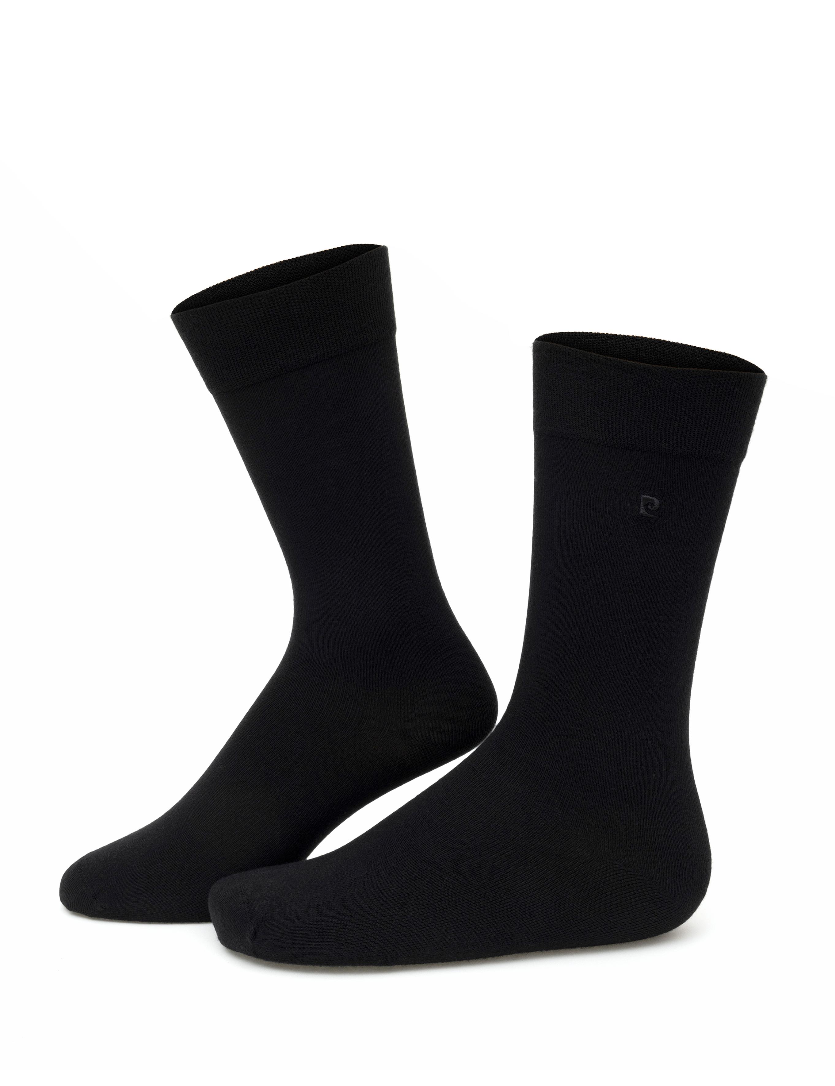 Erkek Bambu Karışımlı Siyah Soket Basic Çorap