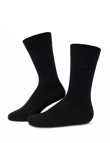 Erkek Bambu Karışımlı Siyah Soket Basic Çorap - 50280857001