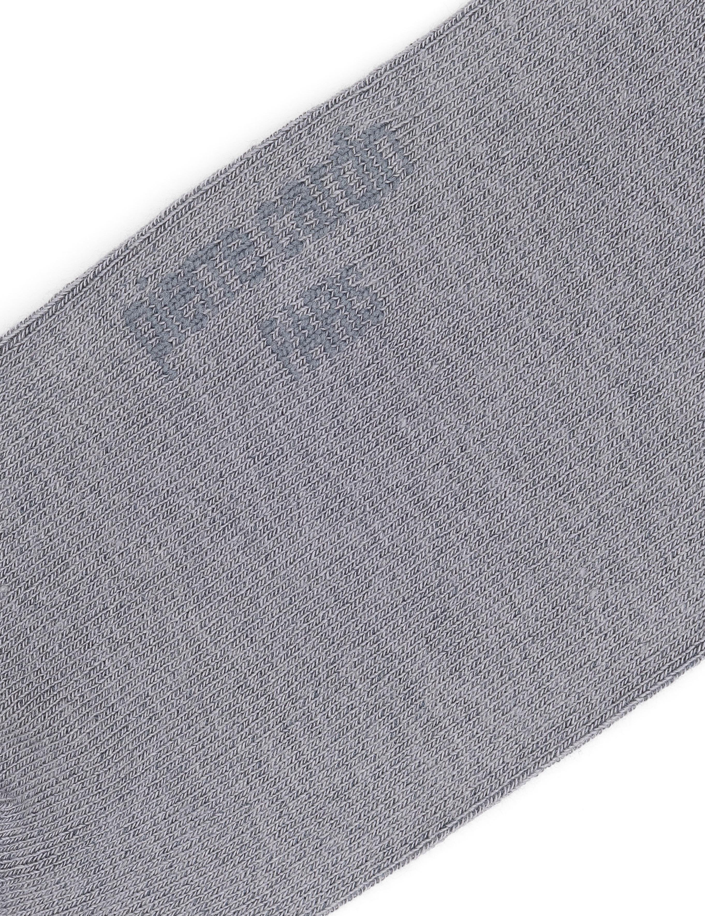 Erkek Bambu Karışımlı Gri Soket Basic Çorap