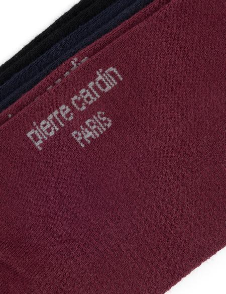 Erkek Bambu Karışımlı 3'lü Paket Lacivert Soket Basic Çorap - 50280871003