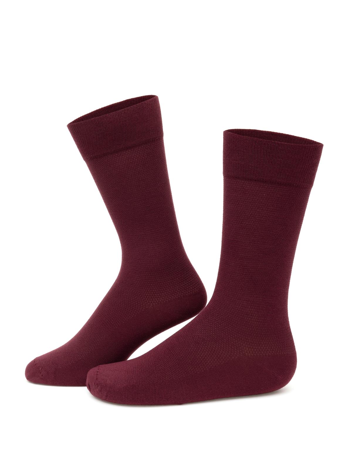 Erkek Bambu Karışımlı 3'lü Paket Lacivert Soket Basic Çorap - 50280871003