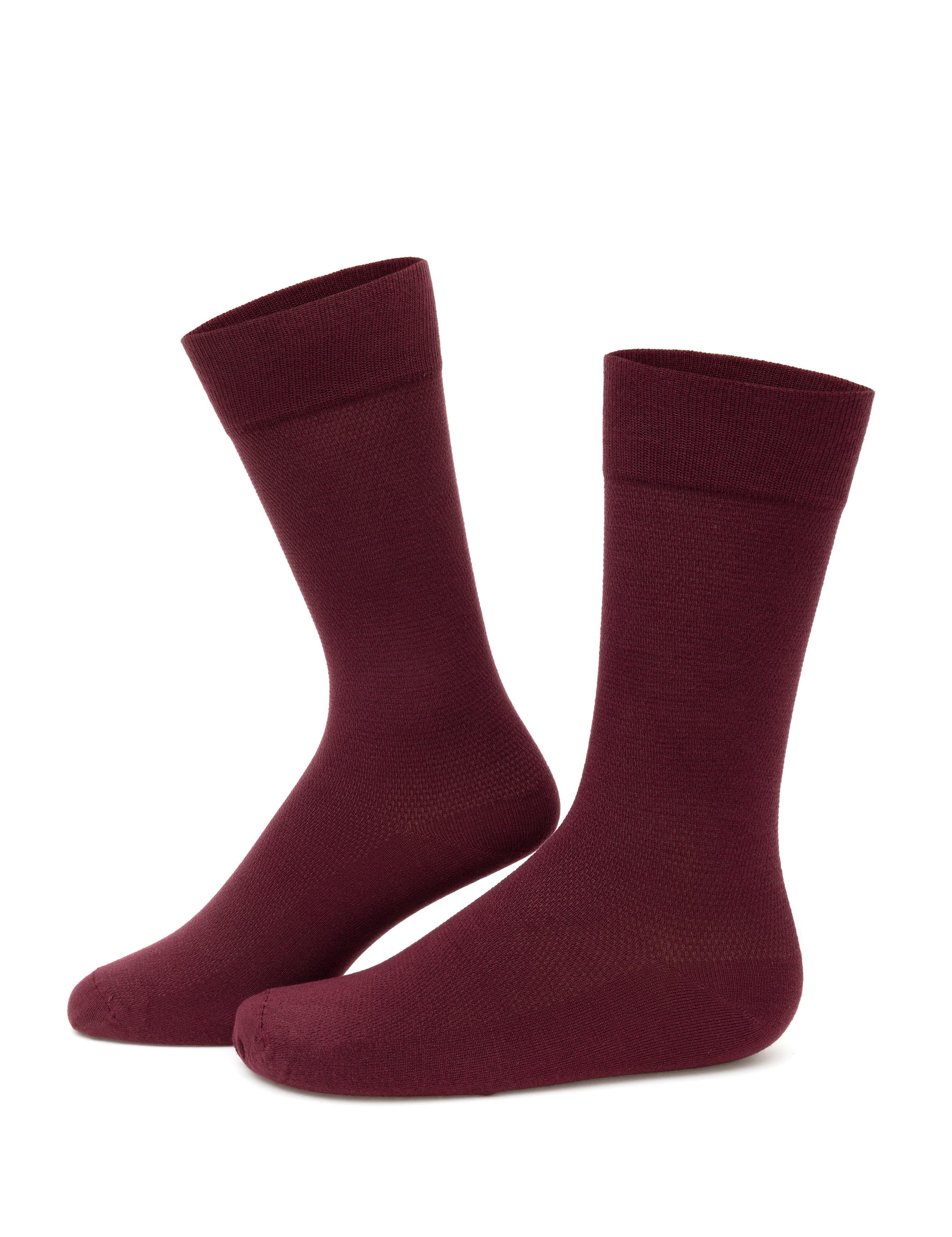 Erkek Bambu Karışımlı 3'lü Paket Lacivert Soket Basic Çorap