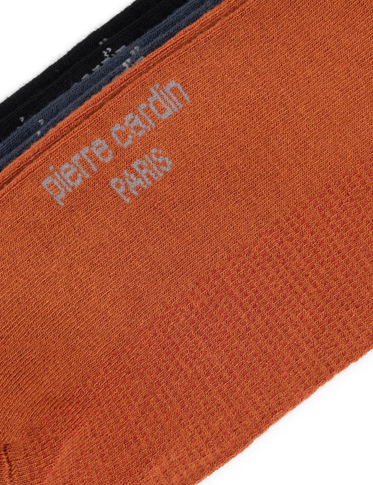 Turuncu 3'lü Paket Basic Çorap - 50280871005