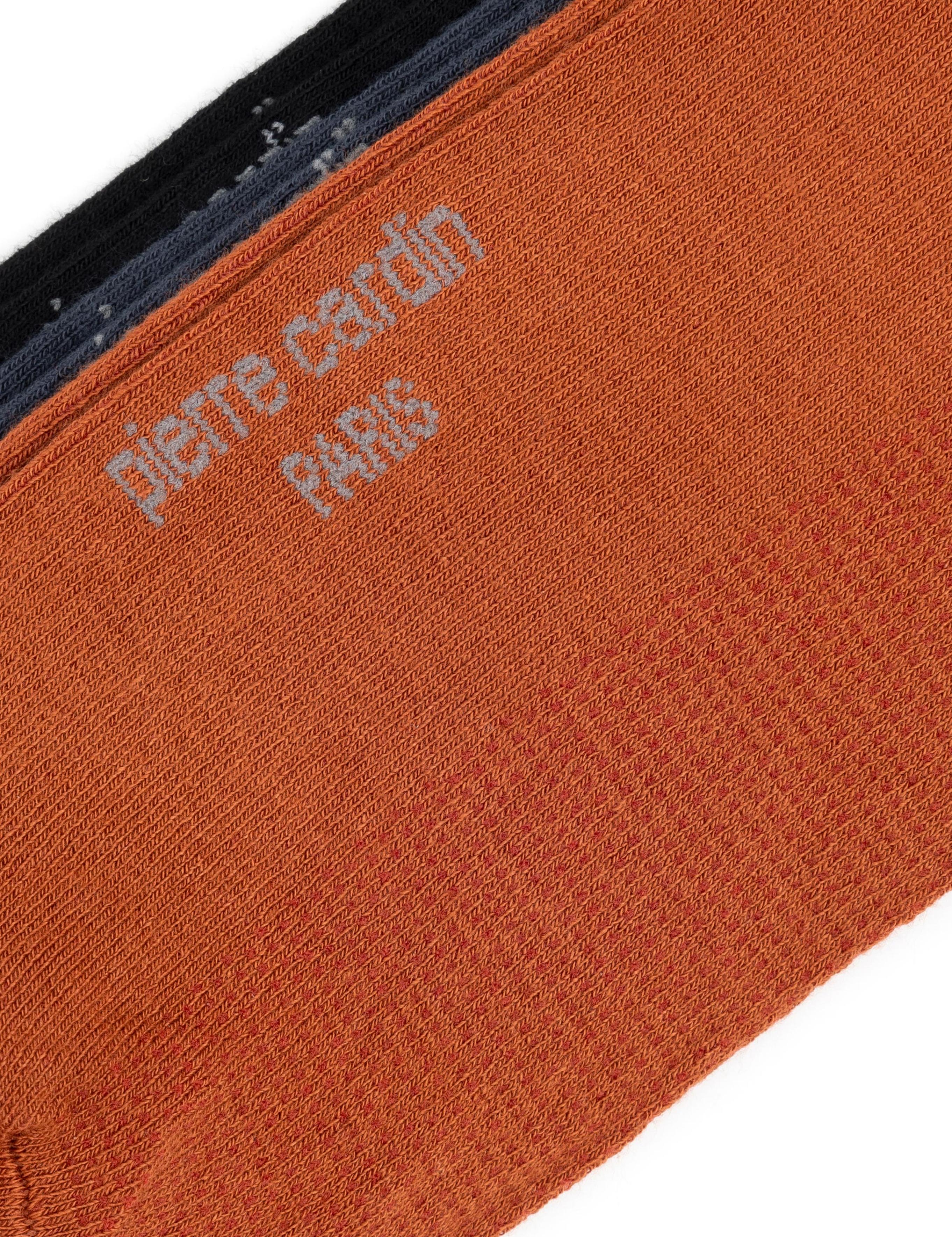 Turuncu 3'lü Paket Basic Çorap