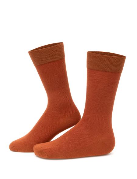 Turuncu 3'lü Paket Basic Çorap - 50280871005