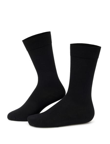 Erkek Bambu Karışımlı 3'lü Paket Kahverengi Soket Basic Çorap - 50280871004