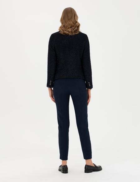 Lacivert Carrot Fit Kumaş Pantolon - 50260301001