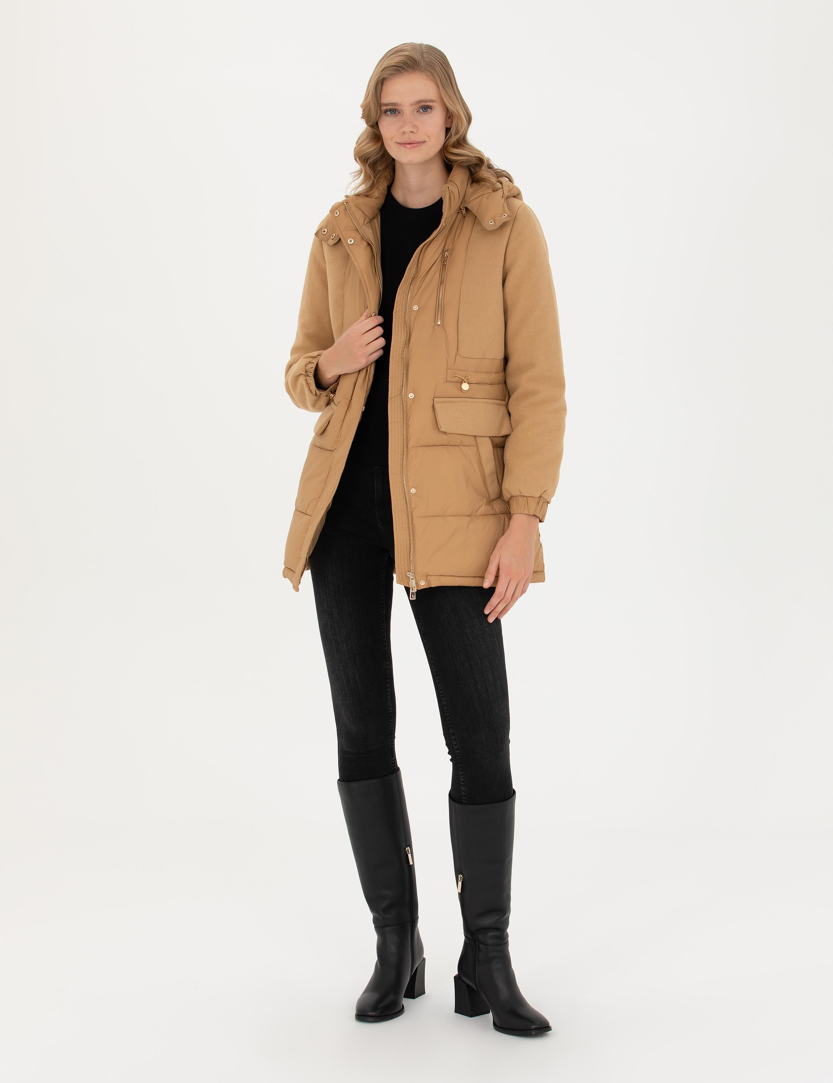 Bej Regular Fit Mont