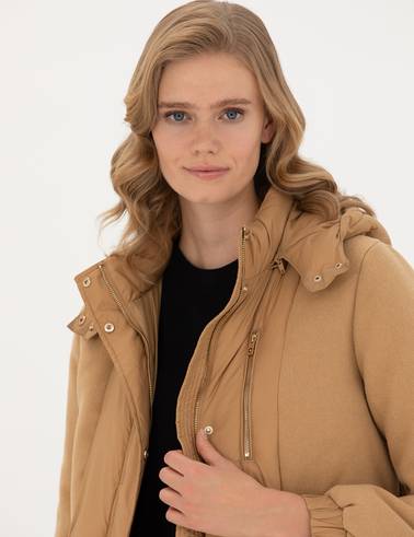 Bej Regular Fit Mont