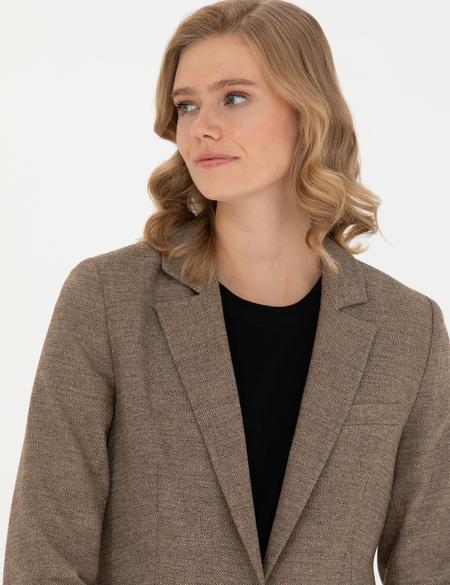 Camel Slim Fit Ceket - 50273073004